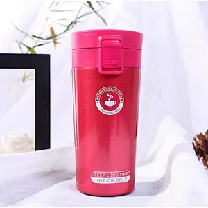 Customized Logo Vacuum Flask Stainless Steel Insulation Cup Coffee Bouncing Car Cup Classical Mug