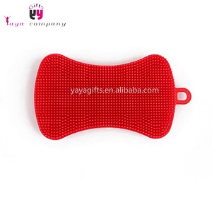 FDA Food Grade 41g Kitchen Product Tool Dish Cleaning Silicone Sponge Kitchen