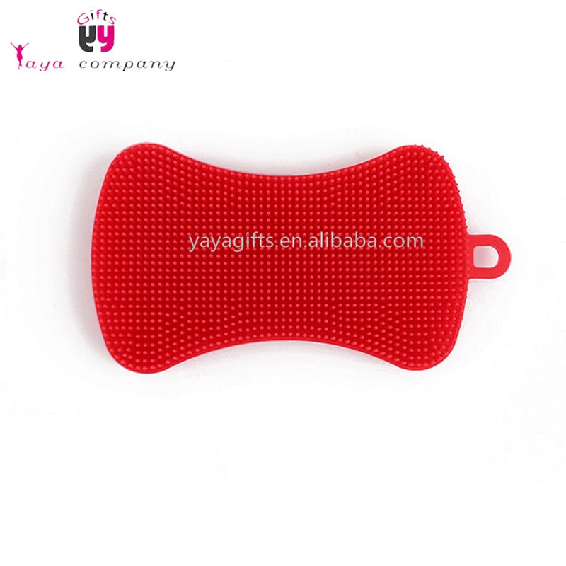 FDA Food Grade 41g Kitchen Product Tool Dish Cleaning Silicone Sponge Kitchen