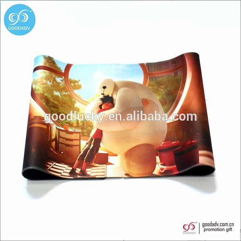 Promotional OEM printed rubber table top mat custom game table mat