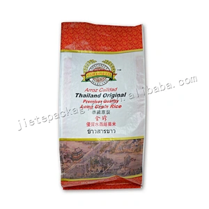 25kg new material bopp laminated and printed Thai jasmine rice packaging bag for grain,bean,flour,feed