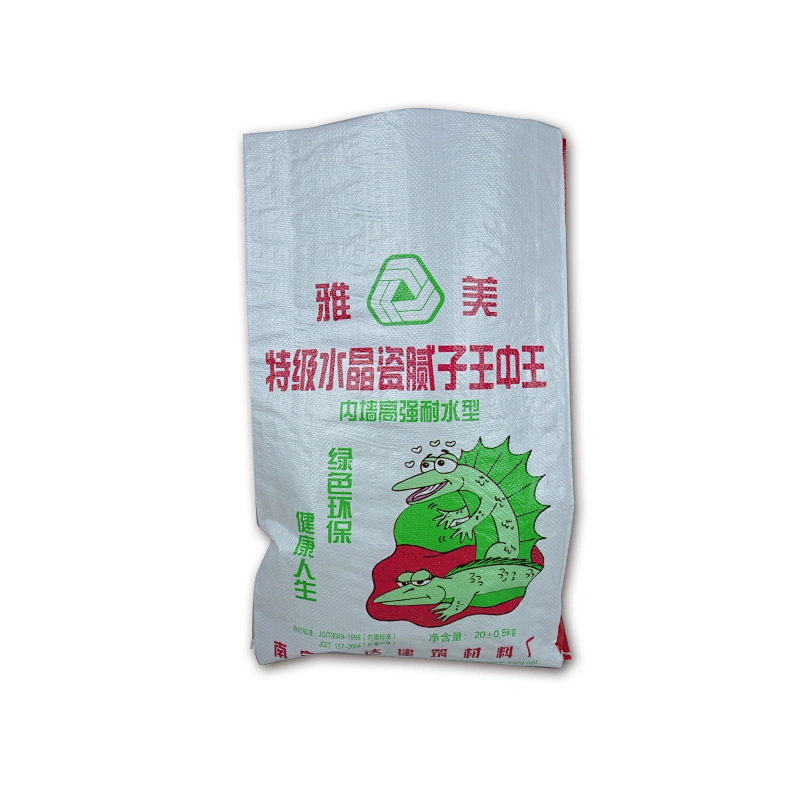 Customized bopp laminated pp woven type bag for packing decorative use cement,interior wall puttuy