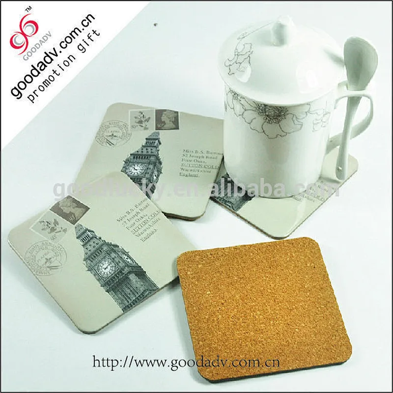 Elaborate promotional household items cardboard tissue coaster