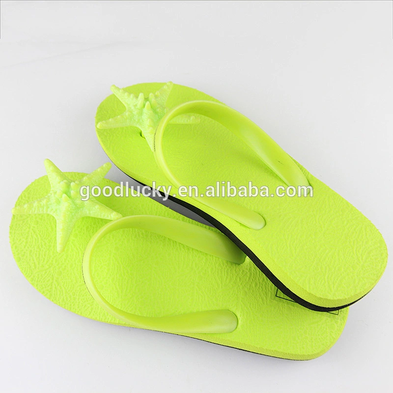 China manufacturer Hot sale fashion ladies eva flip flops