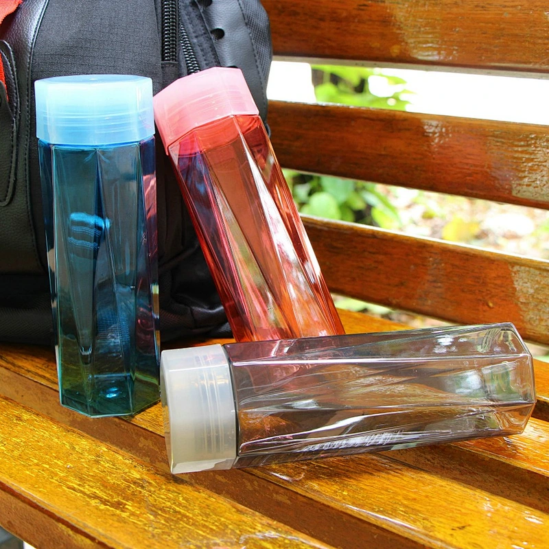 Guangzhou Factory Outlet Colorful Non-slip PP Plastic Water Bottle for Outside Sport