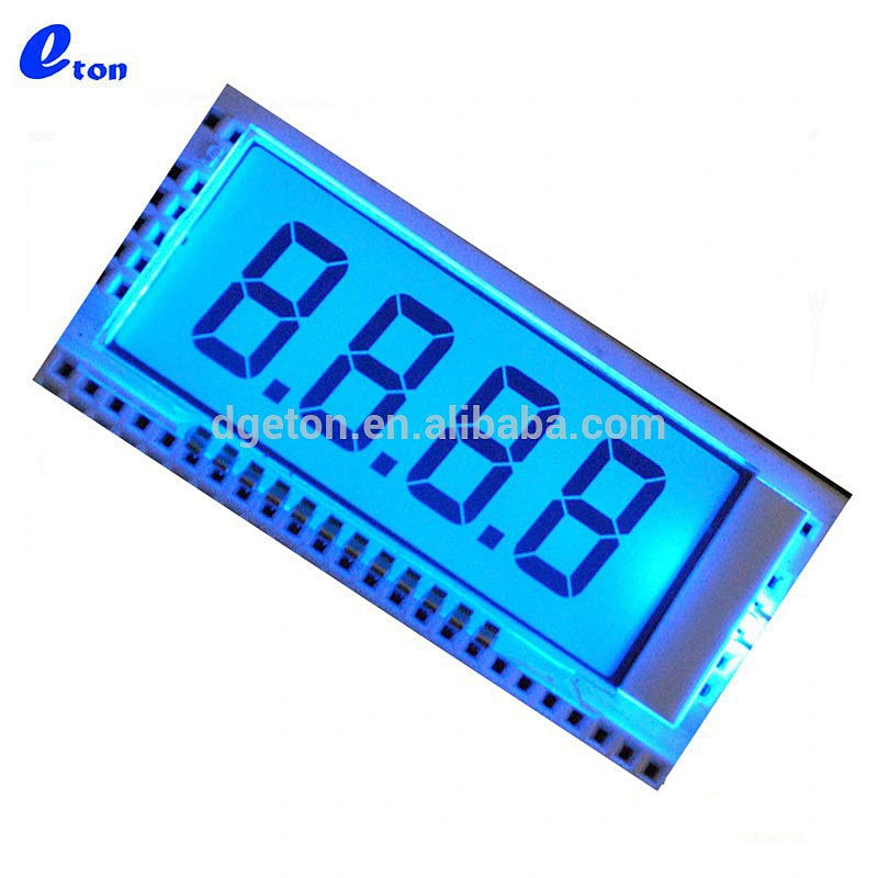 26 pin 4 digit segment TN lcd with pin connector