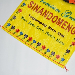 wholesale 10kg pp woven basmati rice packing bag