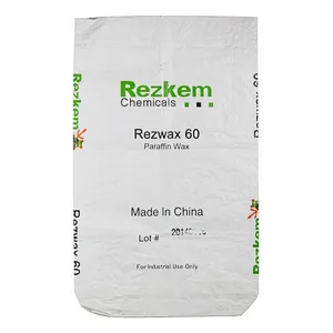 Cheap and quality block bottom white plastic pp woven chemical bag