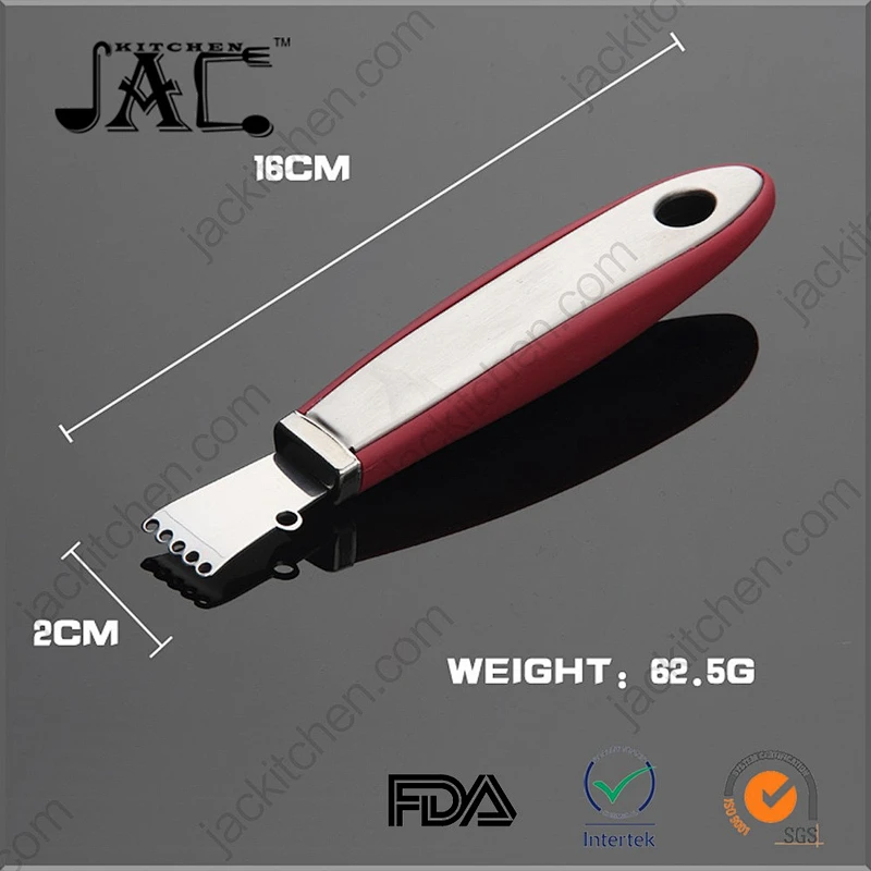 Lemon and Citrus Zester Stripper with Channel Knife