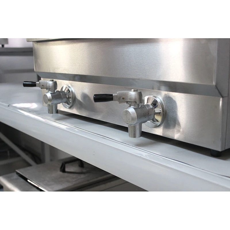 2018 New Type Commercial Restaurant Kitchen Gas Deep Fryer with Temperature Control