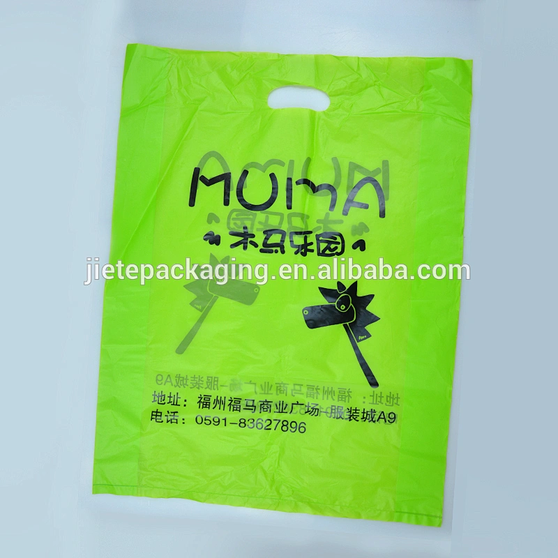 cheap and high quality PE shopping bag with customized LOGO printing