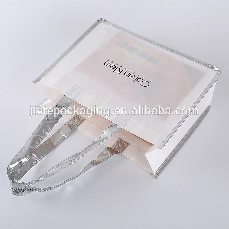Custom order promo logo printed non woven bag