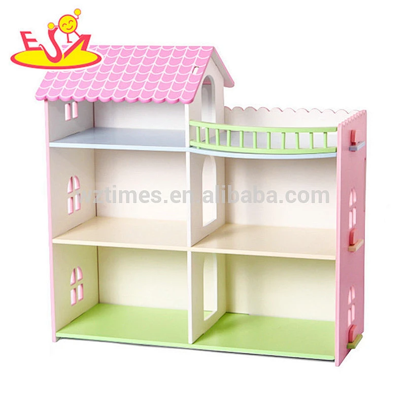 billig billig so tun, als spielen Sie aus Holz riesige Puppenhaus für Kinder W06A320