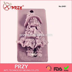 Handmade decorative silicone molds for concrete