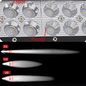 180w 72w 120w 240w 288w 300w 126W Led Light Bars
