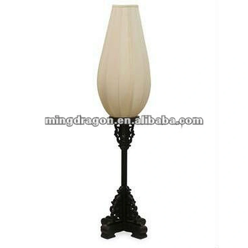 chinese antique white cloth table lantern