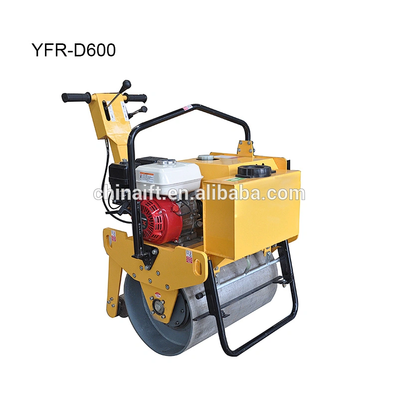 Infinitely Variable Speed Mini Road Roller Asphalt Compactor YFR-D600
