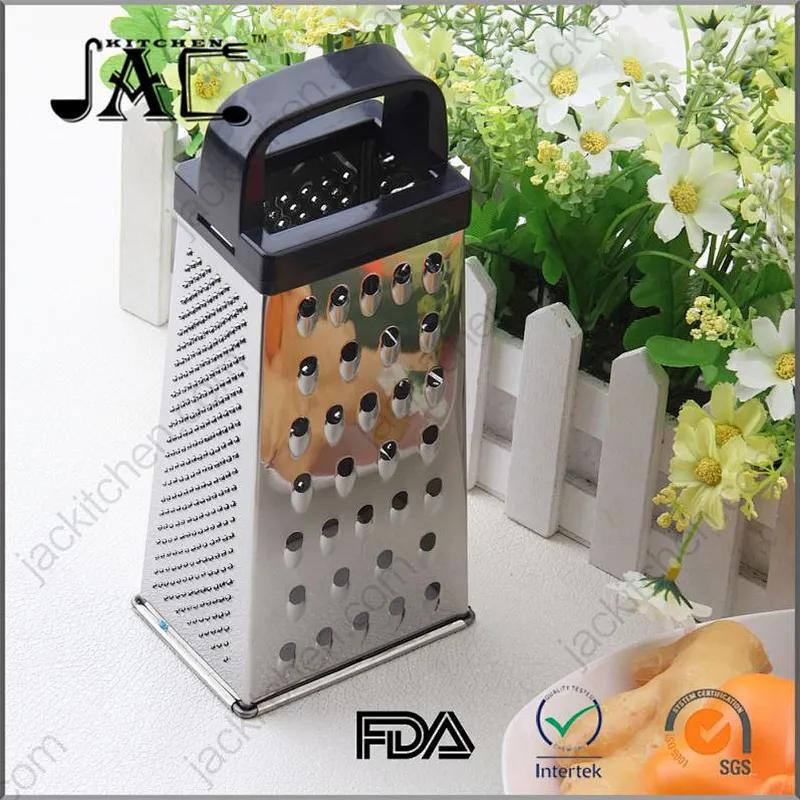 Home & Garden Practical Stainless Steel 4-Sided Cheese Grater