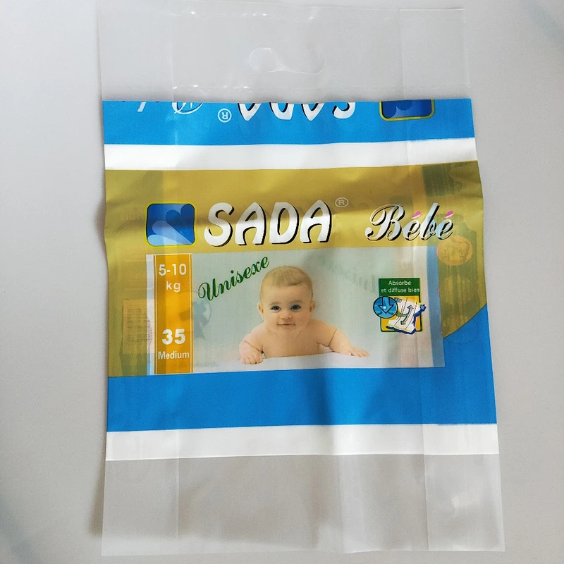 Custom transparent PE plastic bags used in food packaging