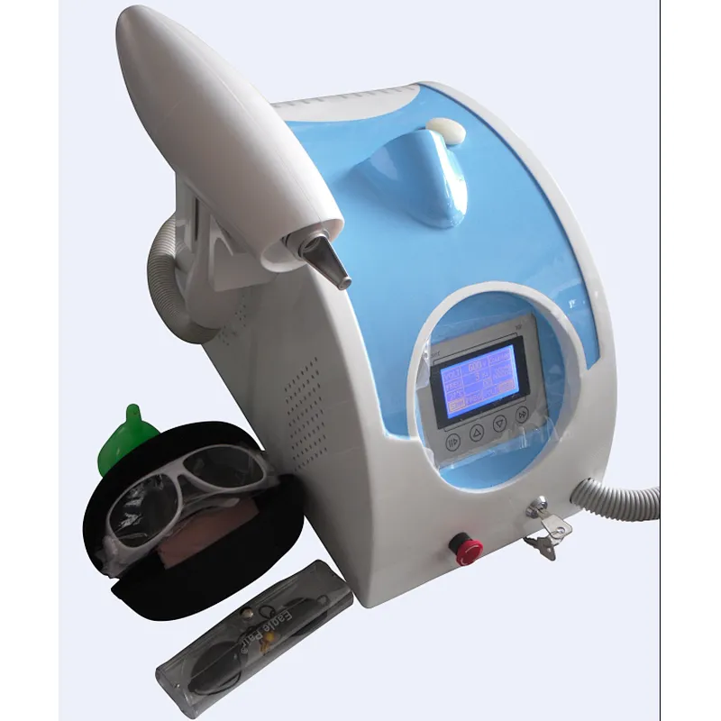 Dispositivo de belleza Tatuaje Eliminar blanqueamiento de la piel q  switch nd yag láser