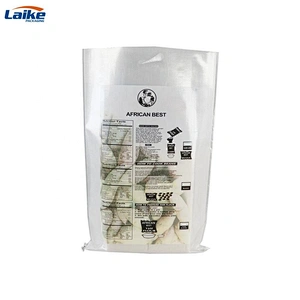 china empty rice maize sack bag flour packaging bag bopp laminated pp woven plastic sack