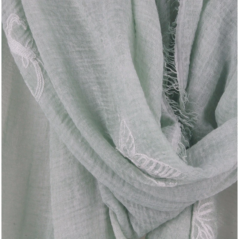 Wholesale New Design Fashion Polyester Scarf Muslim Hijab Crinkle Scarf Hijabs For Lady