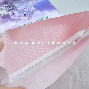 20kg white plastic pouch pp woven cement packaging bag for dry mortar,tile adhesive