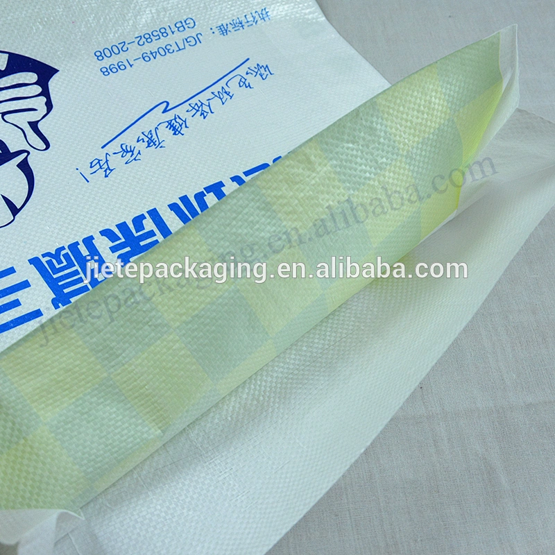 Industrial and building use 25kg empty bopp laminated pp woven cement packing bag