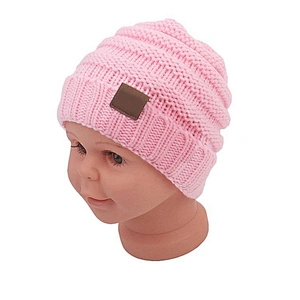 2018 Fashion Winter Style Children'S Hat Winter,Knitted Woolen Hat, Outdoor Thermal Woolen Cap