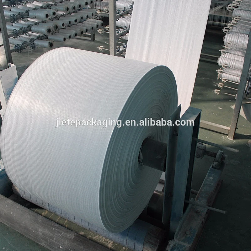 New material transparent pp woven packaging bags in roll