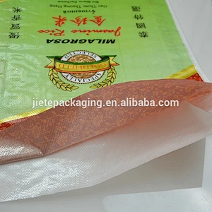 Video, Gravure printing plastic pp woven rice, flour, potato starch bag for packing 20kg 25kg
