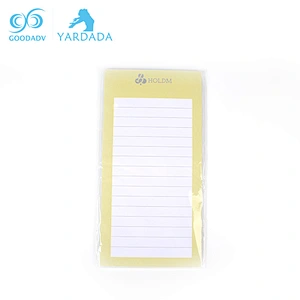 Promotional Printed Paper Gifts Soft Fridge Magnetic Memo Pad