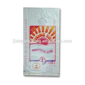 Video, 2018 manufacturer new pp woven hybrid rice, flour packaging bag 50kg 25kg 10kg 5kg