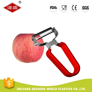 High quality stainless steel fruit vegetable peeler with TPR handle
