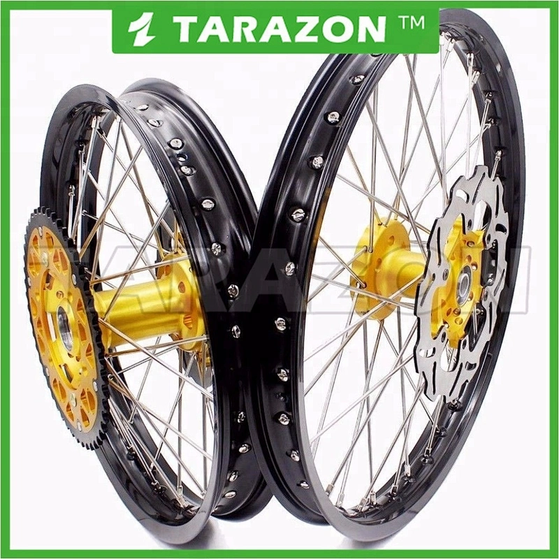36 spoke aluminum motorcycle wheel hub and rims sets for kawasaki