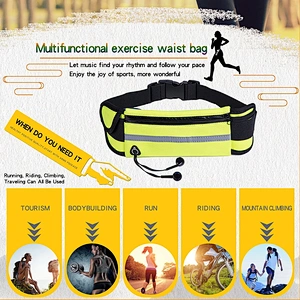 Wholesale Outdoor Stainless Steel Cup Brachial Bag Waist Pack Gift Box Set High Quality Customized Sport Goods