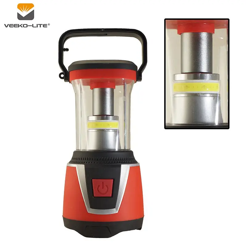 2018 HOT SELLING 5W COB LED PLASTIC CAMPING LANTERN 3D BATTERY 650 LUMENS