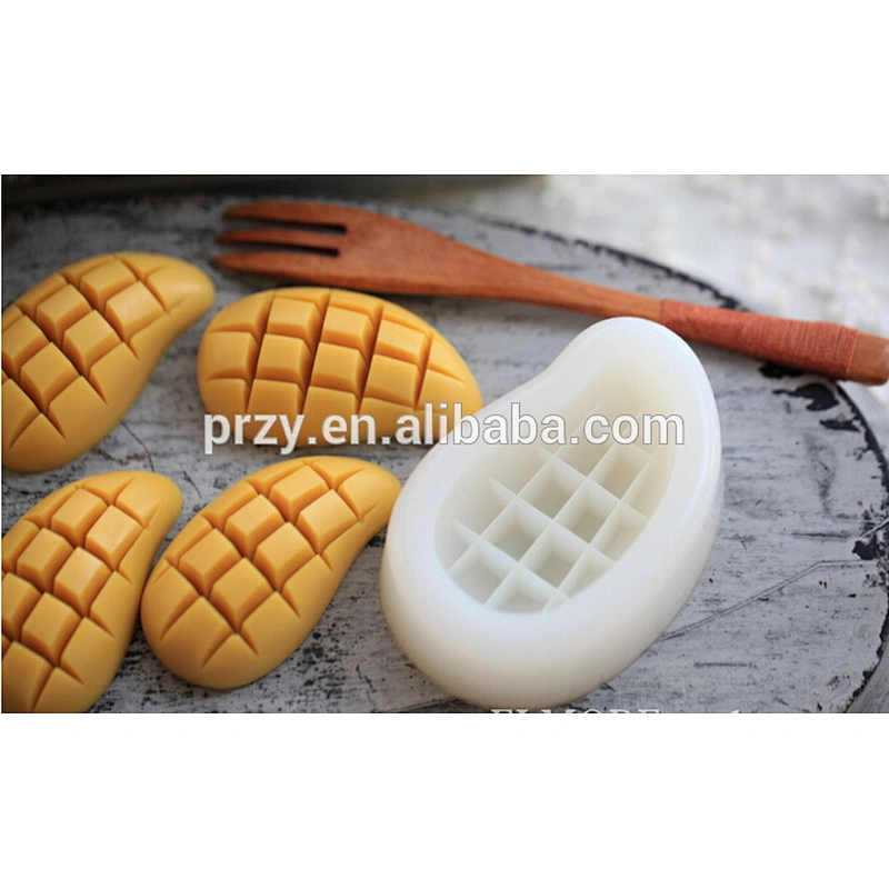 PRZY fruit silicone soap mould mango soap mold mango handmade soap mold