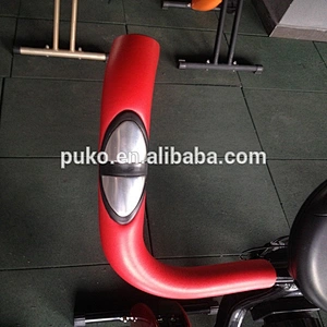PUKO 2015 foldable magnetic exercise bike with hand pulse
