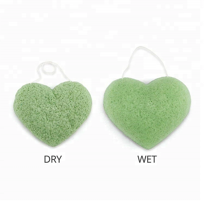 korea organic konjac sponge private label 100% natural charcoal sponge konjac for all skin type