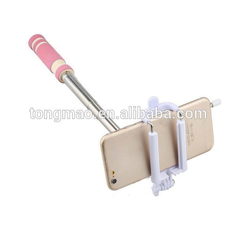 2016 Hot Selling 4th Generation Mini Cable Control Selfie Stick