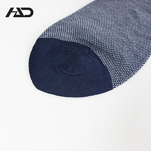 mercerized cotton custom logo argyle dress socks