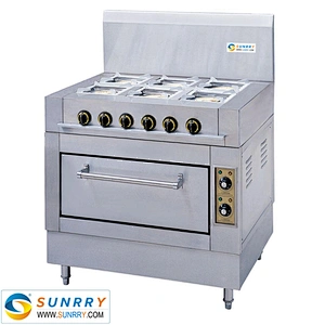 Kitchen project catalytic kitchen lpg gas 4 burner with oven wholesale price