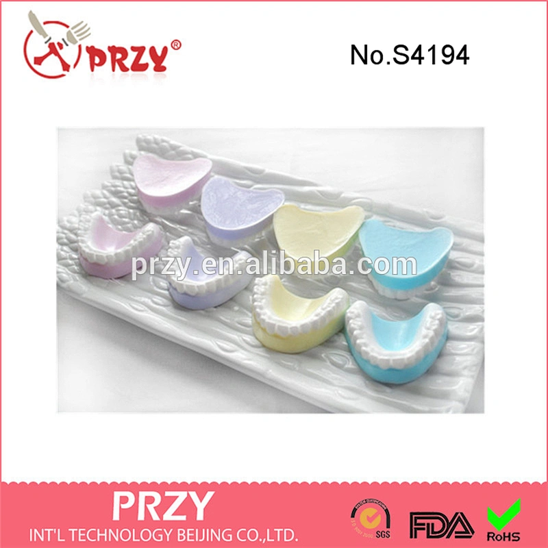S4194 PRZY wholesale Teeth Soap siliocne soap mold