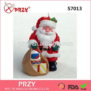 PRZY 3D Santa Claus silicone mold Christmas silicone mold Christmas gift silicone Candles and soap mold