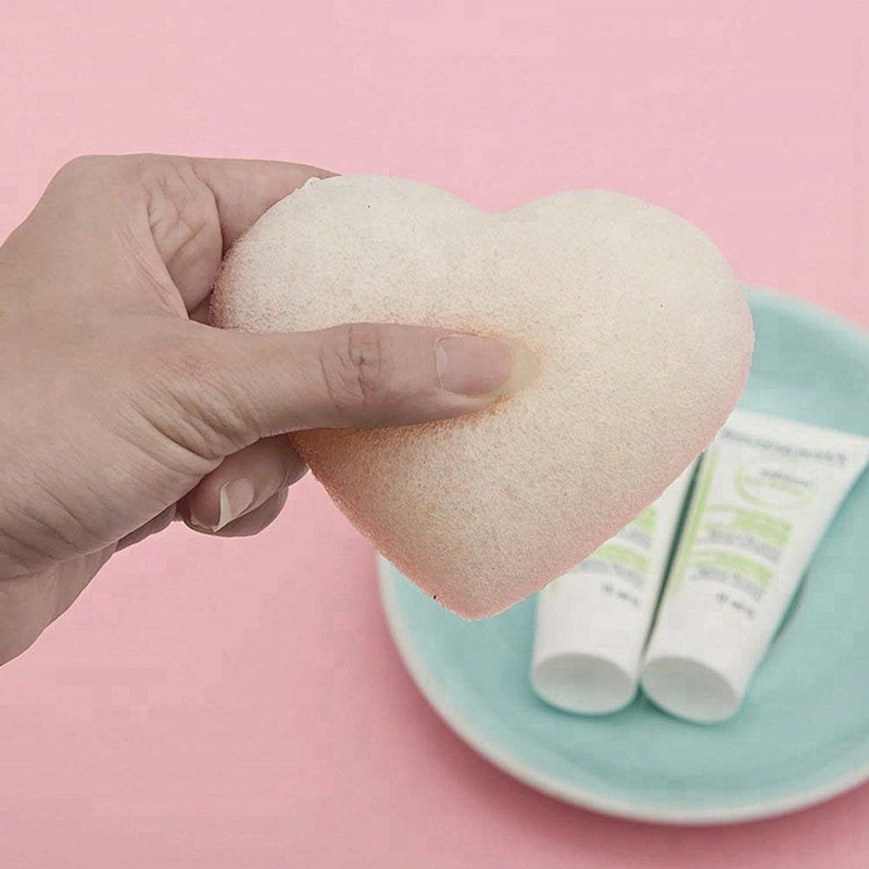 korea organic konjac sponge private label 100% natural charcoal sponge konjac for all skin type
