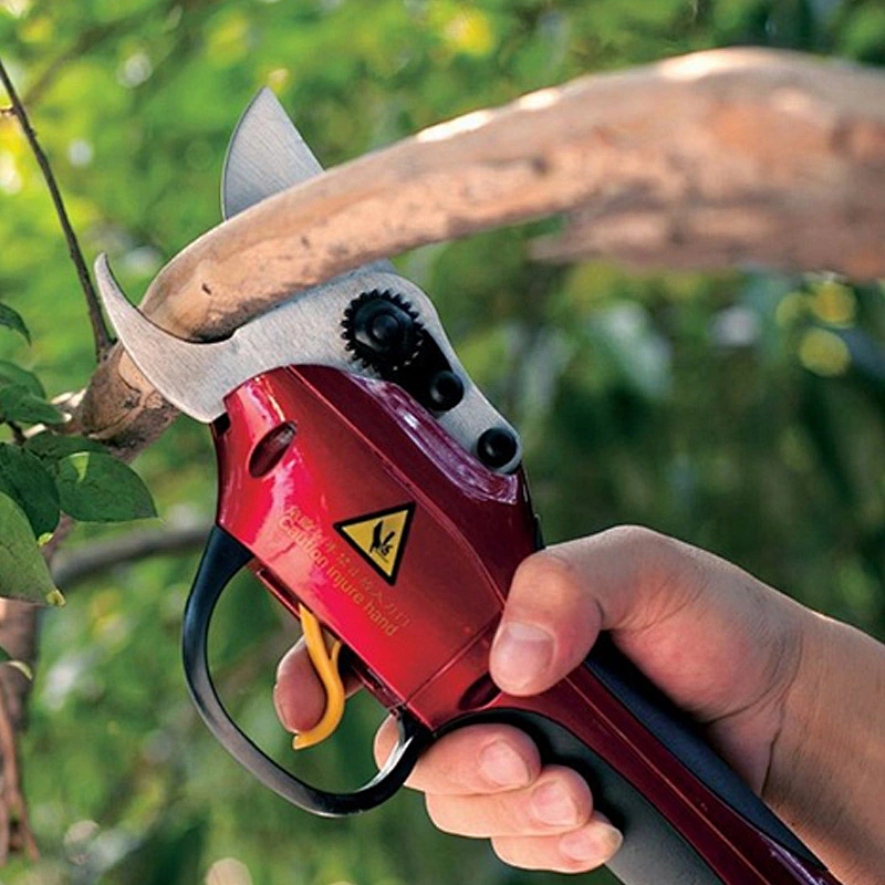 Rechargeable Battery Electric Cordless Secateurs Sharp Cutting Tool Branch Cutter