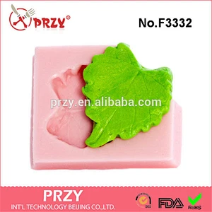 F3332 Silicone Leaf Mold leaf cake mold leaf decoration tool mold
