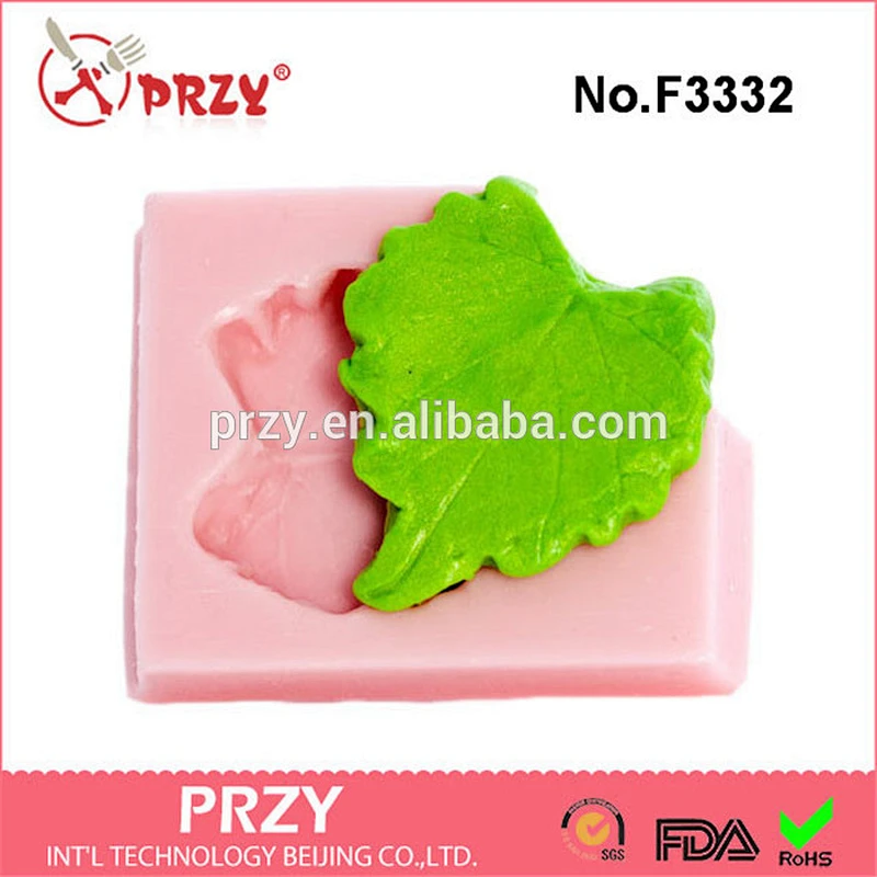 F3332 Silicone Leaf Mold leaf cake mold leaf decoration tool mold