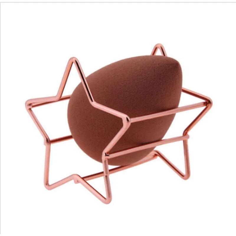 professional star sponge holder stand egg powder puff storage rack dryer makeup sponge holder